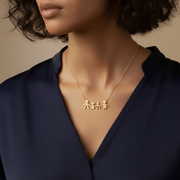 Sentiments Family Gold Necklace